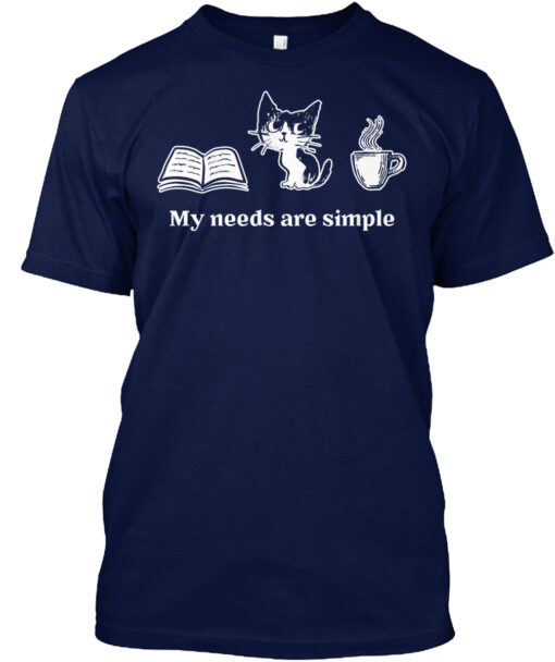 Reading - Book Cat Coffee Or Tea Shirt