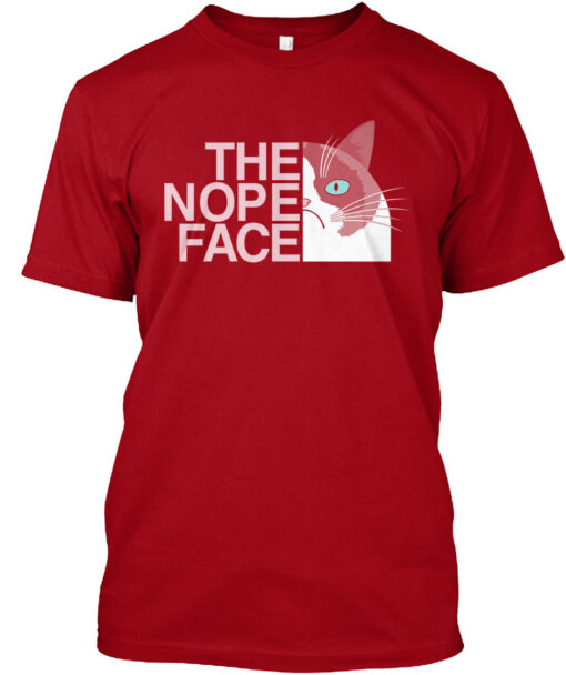 The Nope Face Cat Shirt