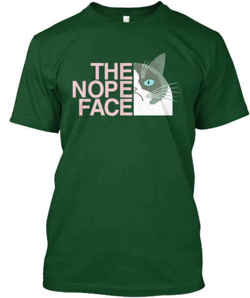 The Nope Face Cat Shirt