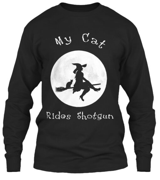 Cat Rides Shotgun Shirt
