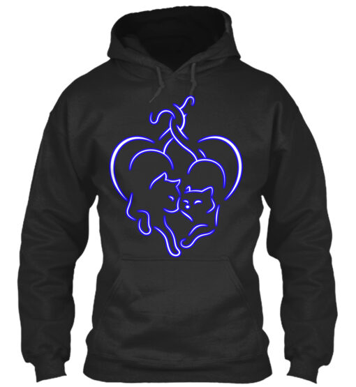 Love Heart Cat Shirt