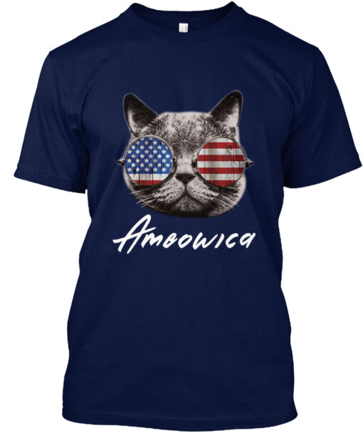 Ameowica The Great - Funny Patriotic Shirt