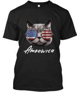 Ameowica The Great - Funny Patriotic Shirt