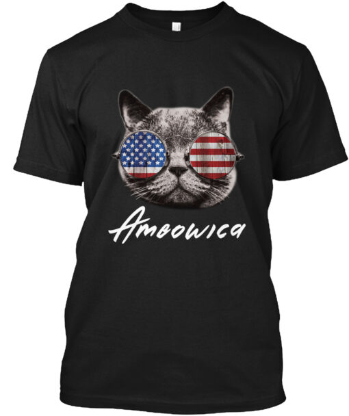 Ameowica The Great - Funny Patriotic Shirt