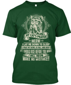 Meow I Lay Me Down To Sleep Shirt