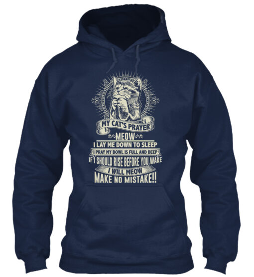 Meow I Lay Me Down To Sleep Shirt