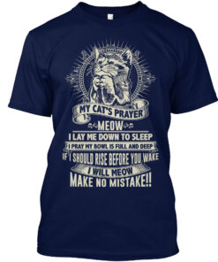 Meow I Lay Me Down To Sleep Shirt