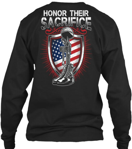 Honor Their Sacrifice Veteran Shirt