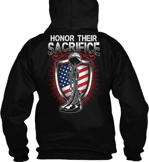 Honor Their Sacrifice Veteran Shirt