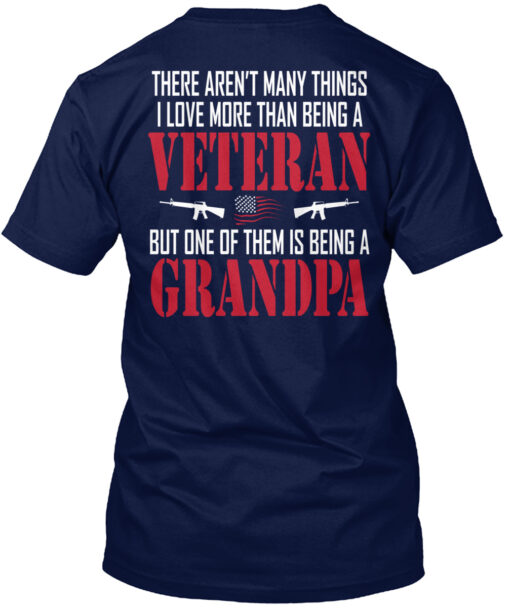 Being Grandpa Veteran Shirt