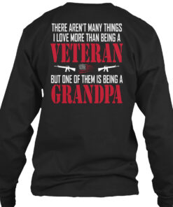 Being Grandpa Veteran Shirt