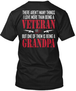Being Grandpa Veteran Shirt