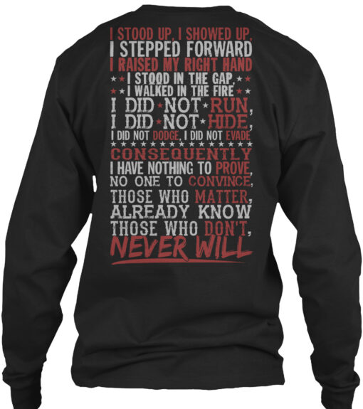 Veteran Shirt Nothing To Prove