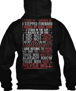 Veteran Shirt Nothing To Prove