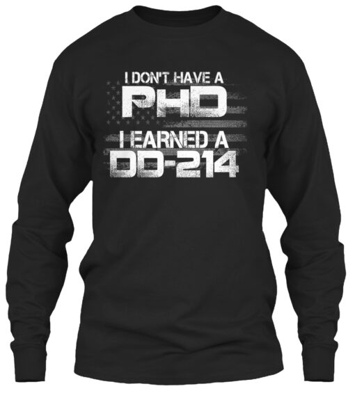 Earnedveterans Dd-214 Shirt