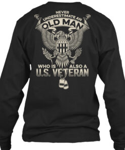 Old Man Veteran Shirt