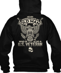 Old Man Veteran Shirt