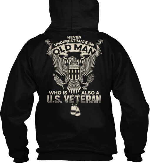 Old Man Veteran Shirt