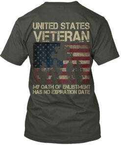 United States Veteran Oath Shirt