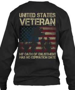 United States Veteran Oath Shirt
