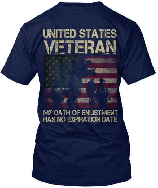 United States Veteran Oath Shirt