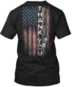 Thank You Veterans America Flag Shirt