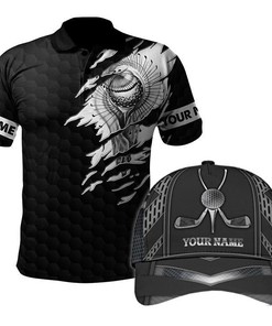 Custom Name Xt Golf Lover Combo Polo + Cap No6