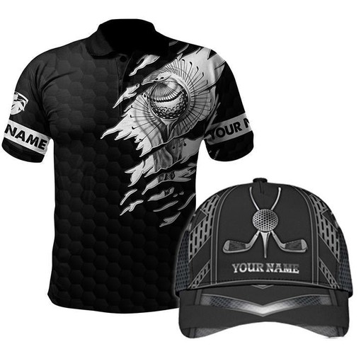 Custom Name Xt Golf Lover Combo Polo + Cap No6
