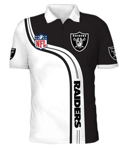 Men's Las Vegas Raiders Polo Shirt 3D