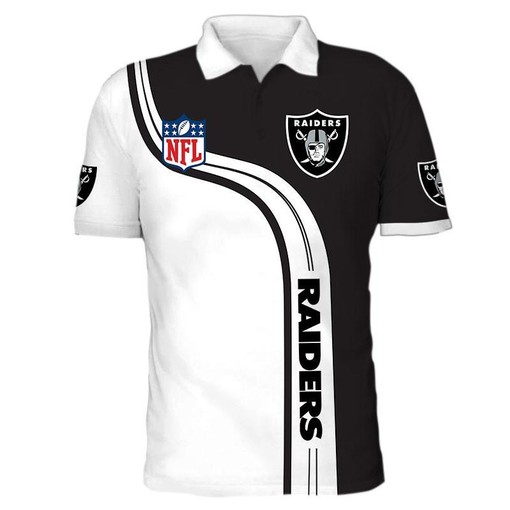 Men's Las Vegas Raiders Polo Shirt 3D