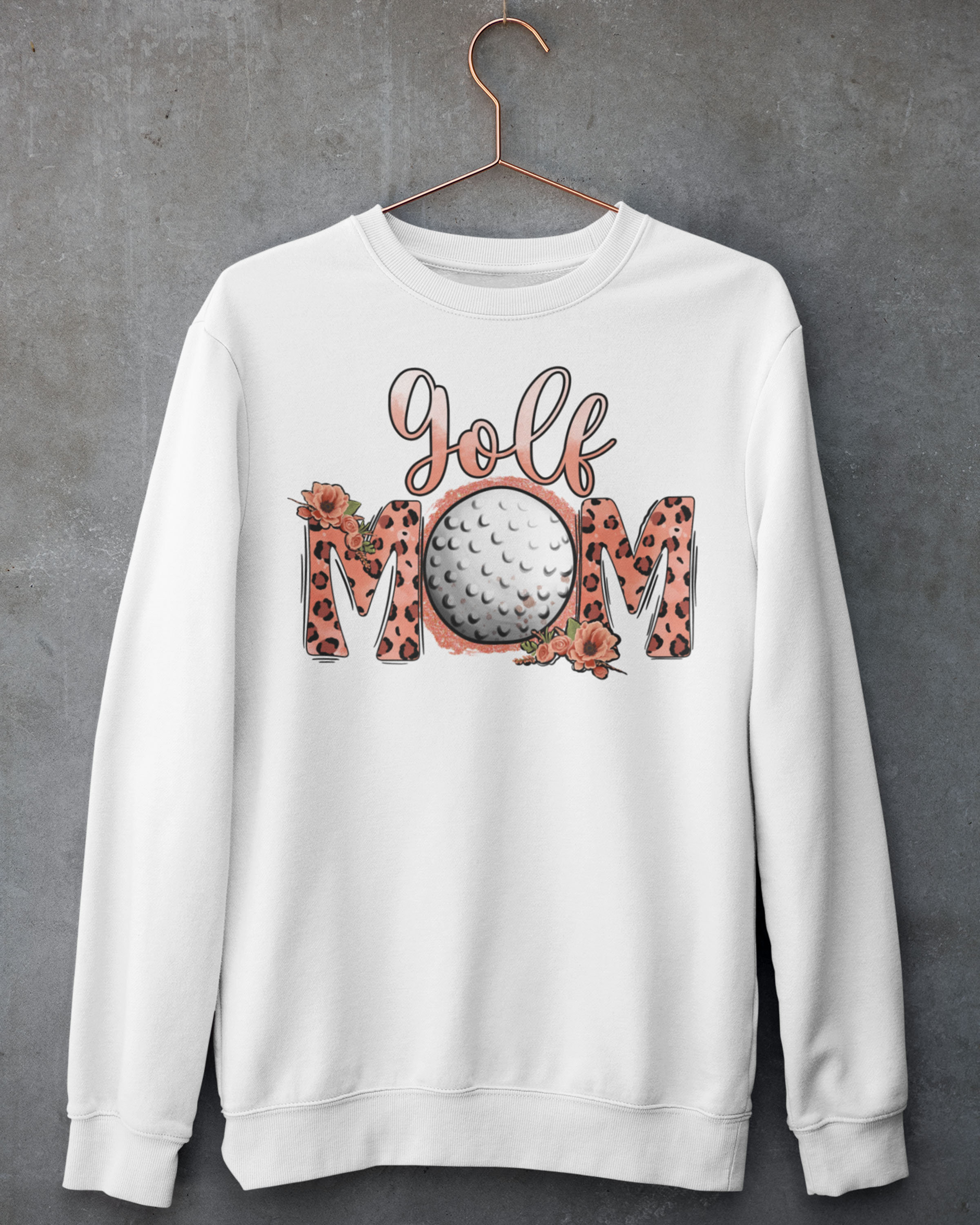 Vintage Style Leopard Golf Mom - Western Golf Mom T-Shirt, Hoodie, And Sweatshirt