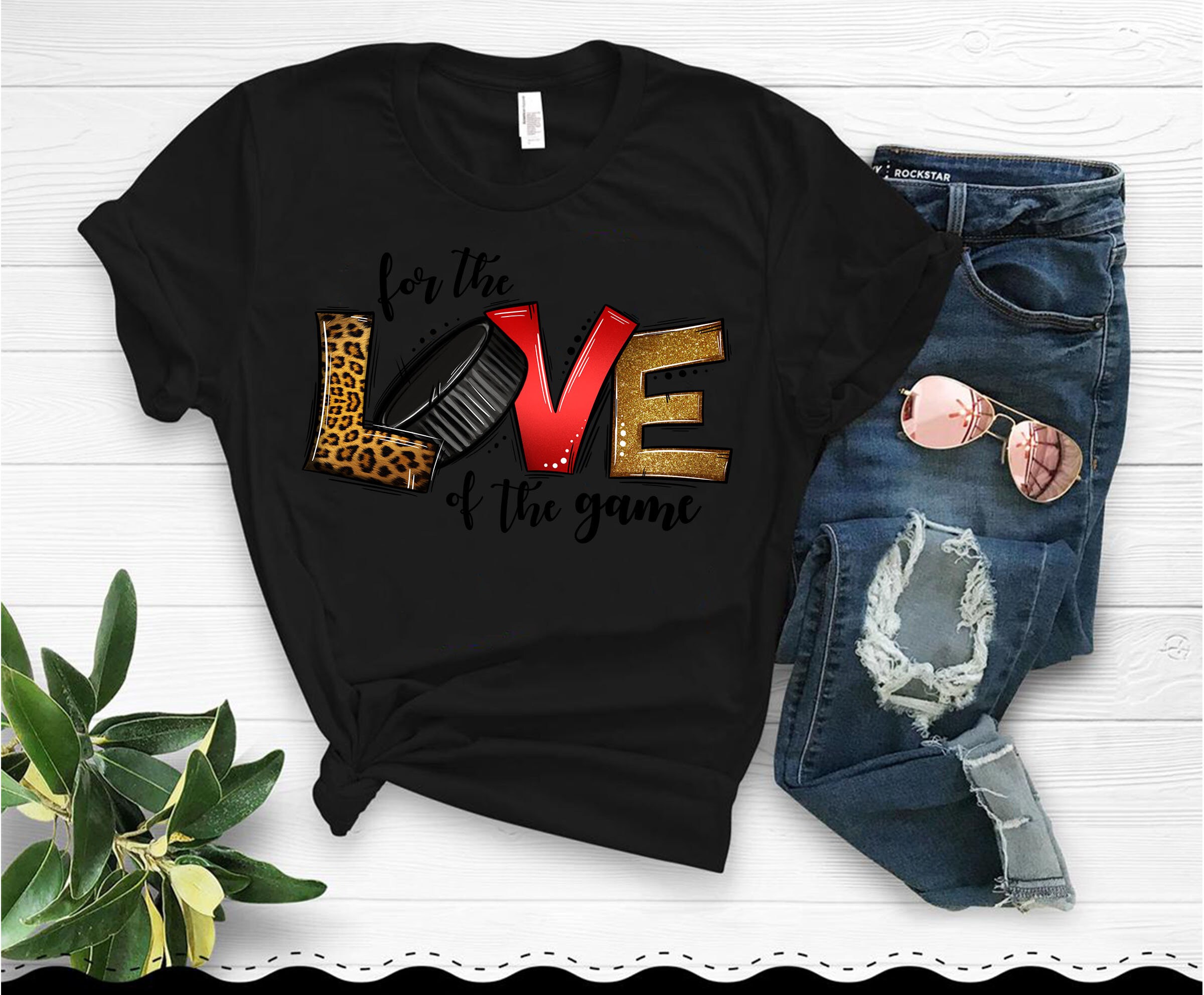 Western Ice Hockey Love - For The Love Of The Game Ice Hockey T-Shirt, Hoodie, And Sweatshirt - Image 2