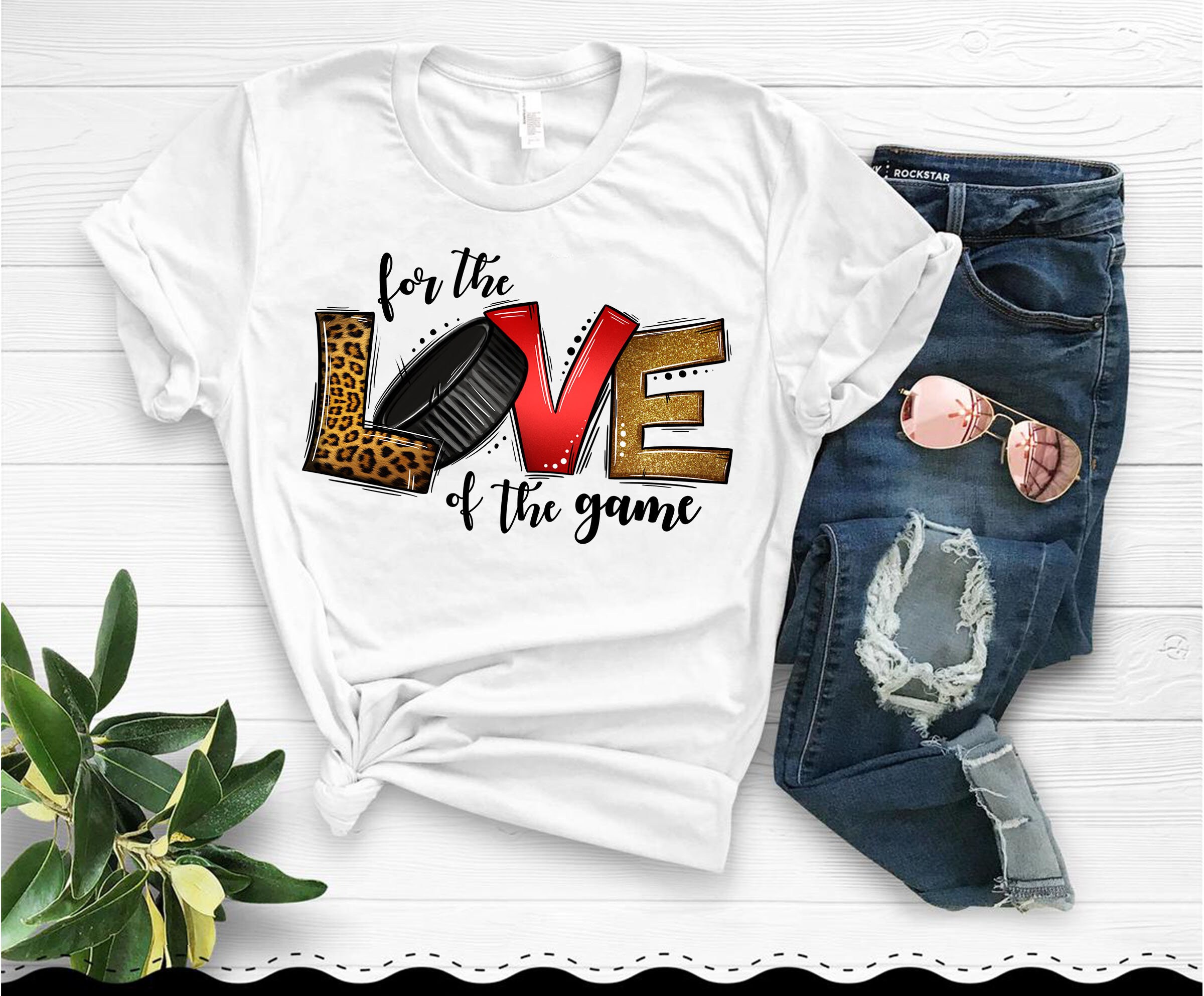 Western Ice Hockey Love - For The Love Of The Game Ice Hockey T-Shirt, Hoodie, And Sweatshirt