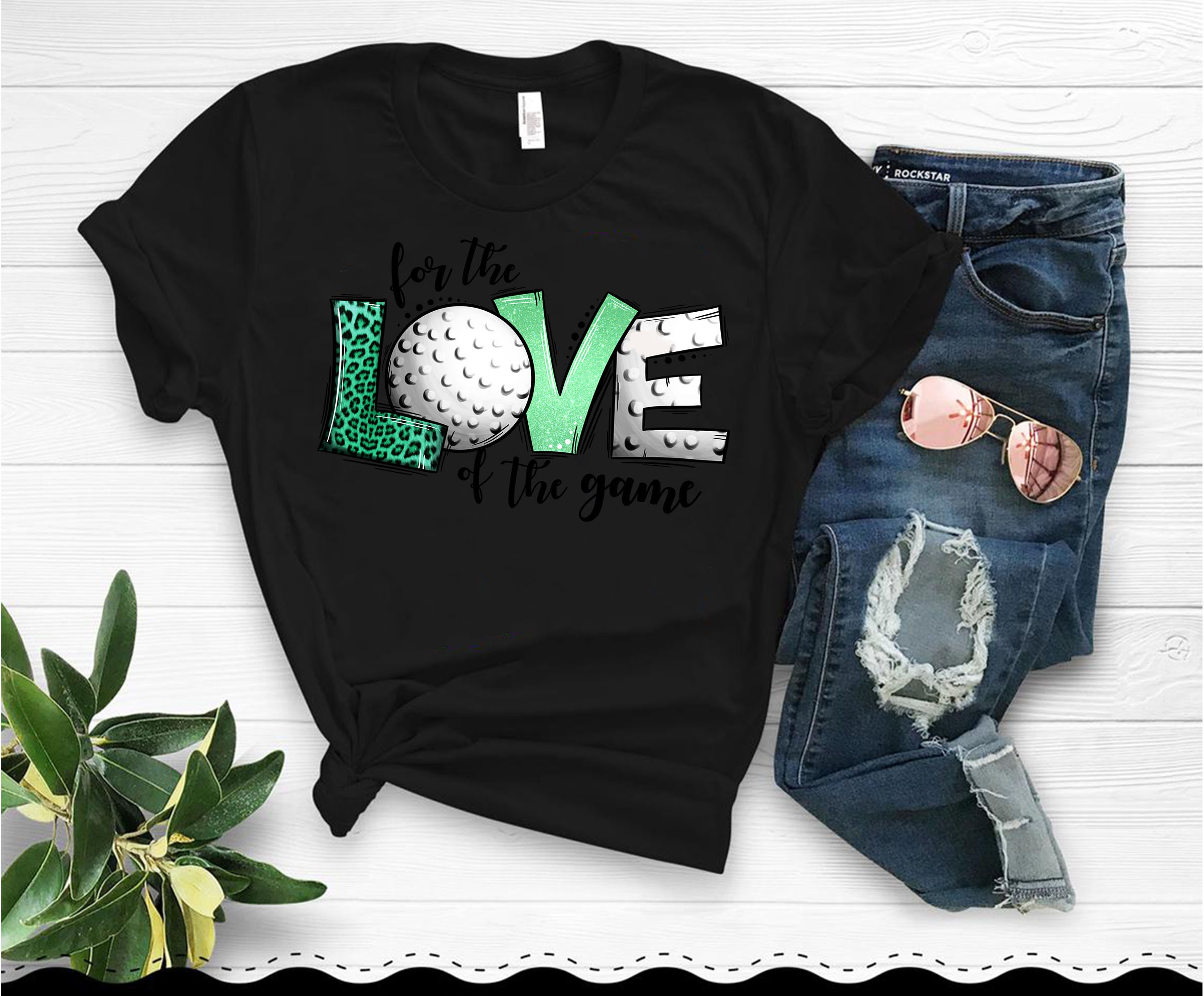 For The Love Of The Game Golf - Western Golf Love T-Shirt, Hoodie, And Crewneck Sweatshirt - Image 2