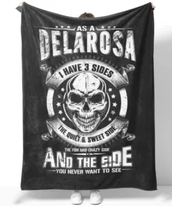 Delarosa I Have 3 Sides Quilt Blanket DS3