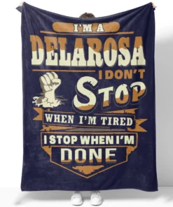 Delarosa Don't Stop Quilt Blanket DS4