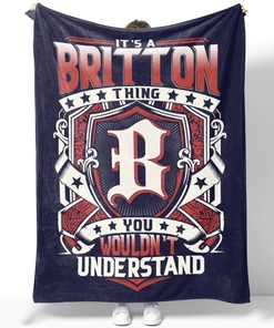 Britton Thing Quilt Blanket DS1
