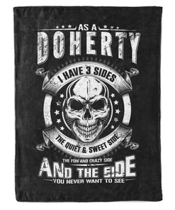 Doherty I Have 3 Sides Quilt Blanket DS3