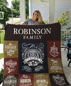 Robinson Family Quilt Blanket DS12