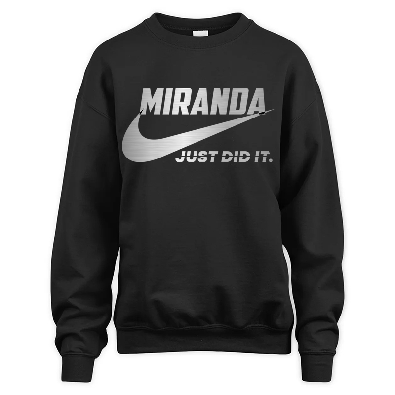 MIRANDA Name Shirt, Family Last Name MIRANDA T-Shirt, Sweatshirt, Hoodie, Tank Top
