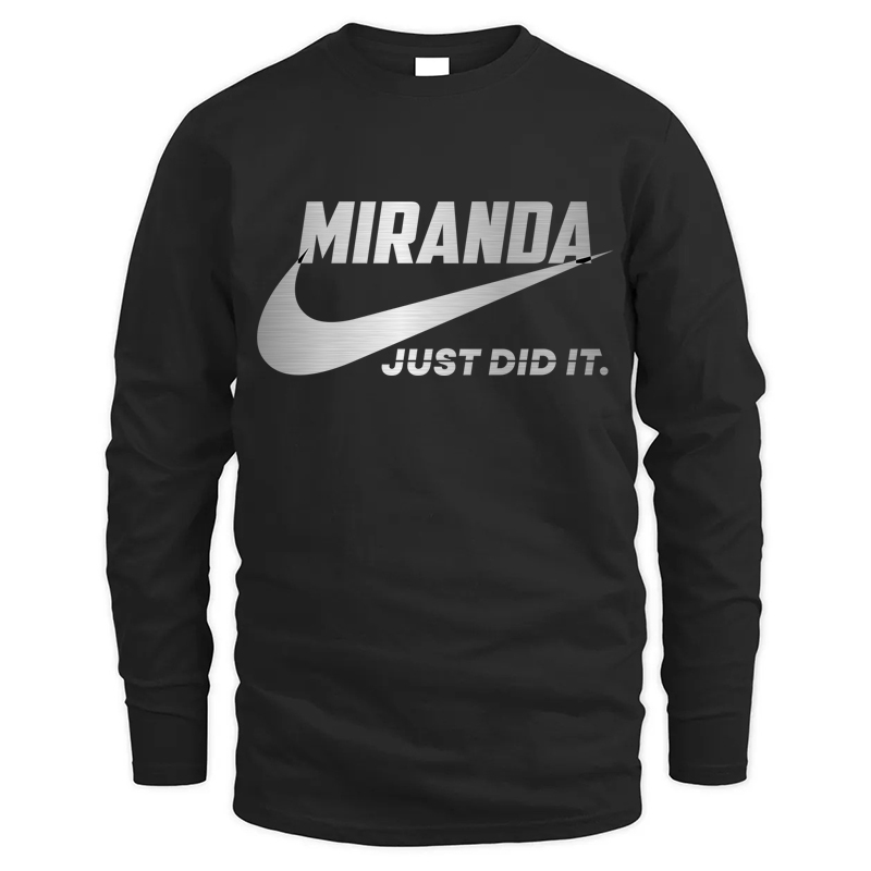 MIRANDA Name Shirt, Family Last Name MIRANDA T-Shirt, Sweatshirt, Hoodie, Tank Top